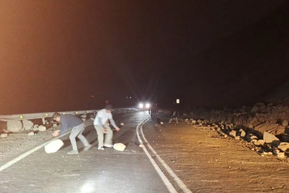 Un terremoto sacudió al norte de Chile. FOTO LA TERCERA