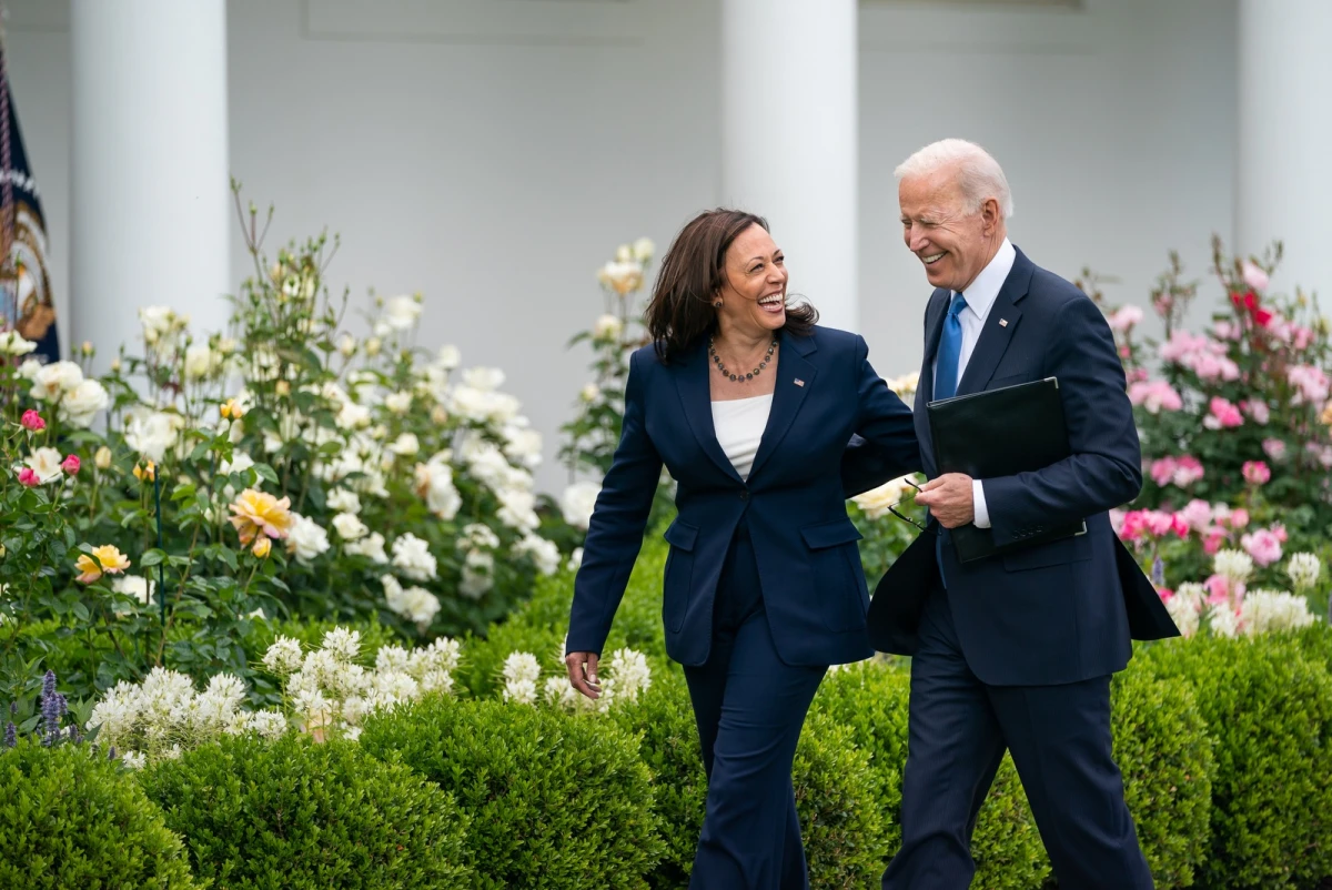 Kamala Harris y Joe Biden. FOTO X