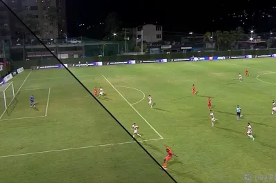 Video: polémica por las líneas del VAR televisivo en el fútbol venezolano