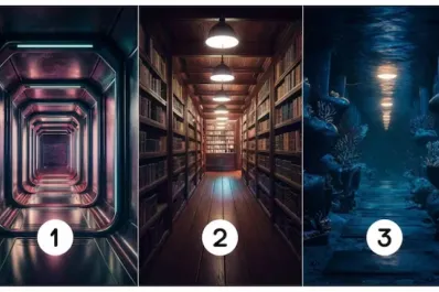 Test de personalidad: elegí uno de los tres pasillo y conocé cuál es tu punto débil