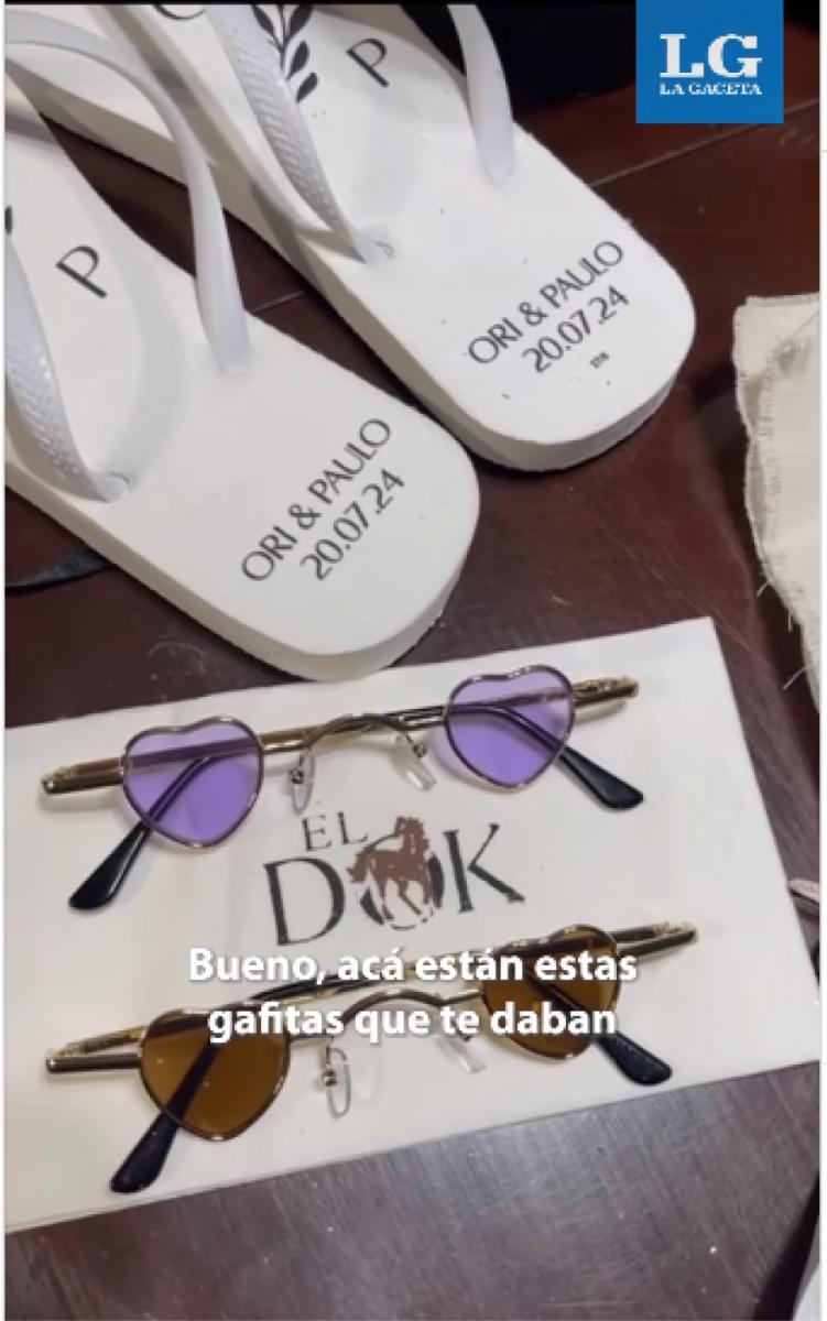 Gafas y Anteojos, algunos de los regalos recibidos.