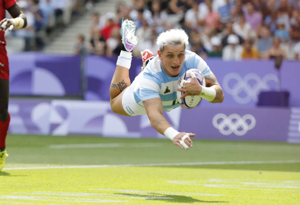 Los Pumas Seven ganaron sus dos primeros partidos, y están en cuartos de final de los Juegos Olímpicos