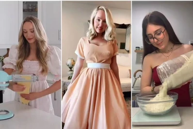 Las “tradwives” en TikTok, un viaje de regreso a los años 50