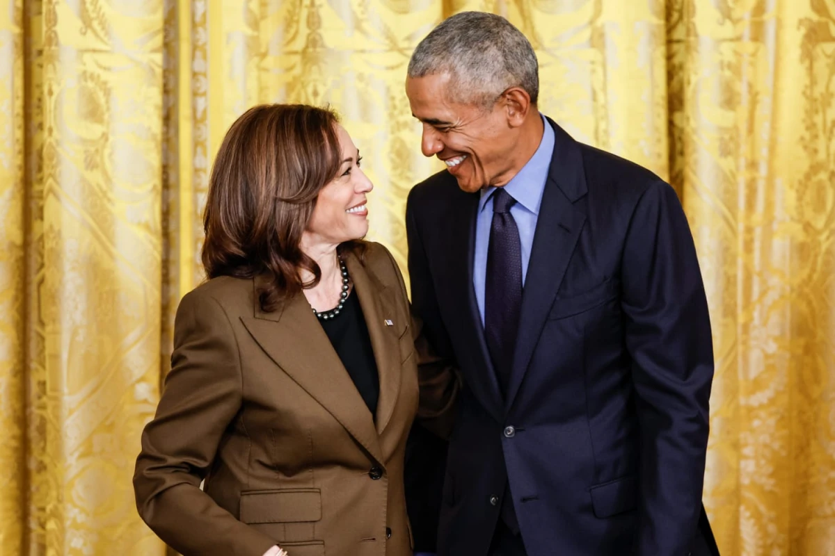 Barack Obama anunció su apoyo a la candidatura presidencial de Kamala Harris en EEUU