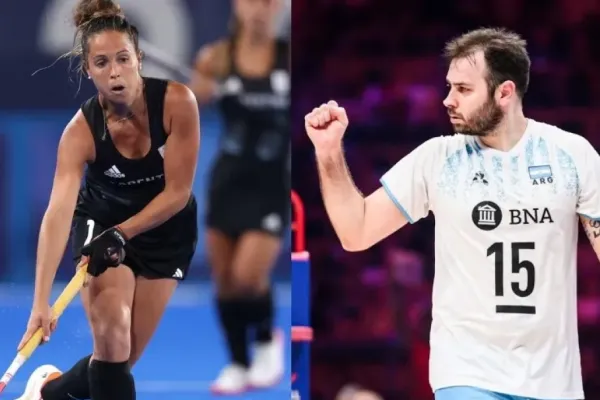 ¿Quiénes serán los abanderados argentinos en la ceremonia de inauguración de los Juegos Olímpicos de París 2024?