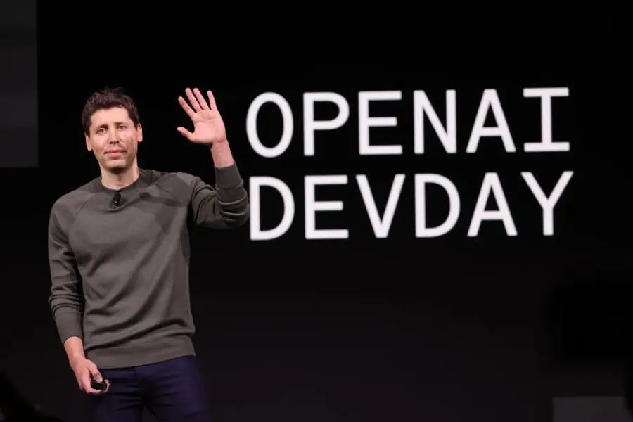 AVANCES EN LA INTELIGENCIA ARTIFICIAL. Sam Altman, CEO de Open AI, en una presentación corporativa. /Foto: CAPTURA DE PANTALLA