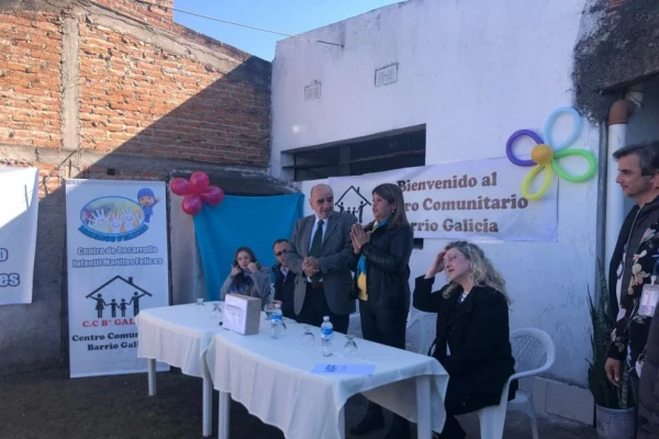 Entregaron elementos a un comedor comunitario de Las Talitas