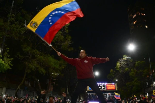 Incidentes frente la embajada venezolana en Buenos Aires