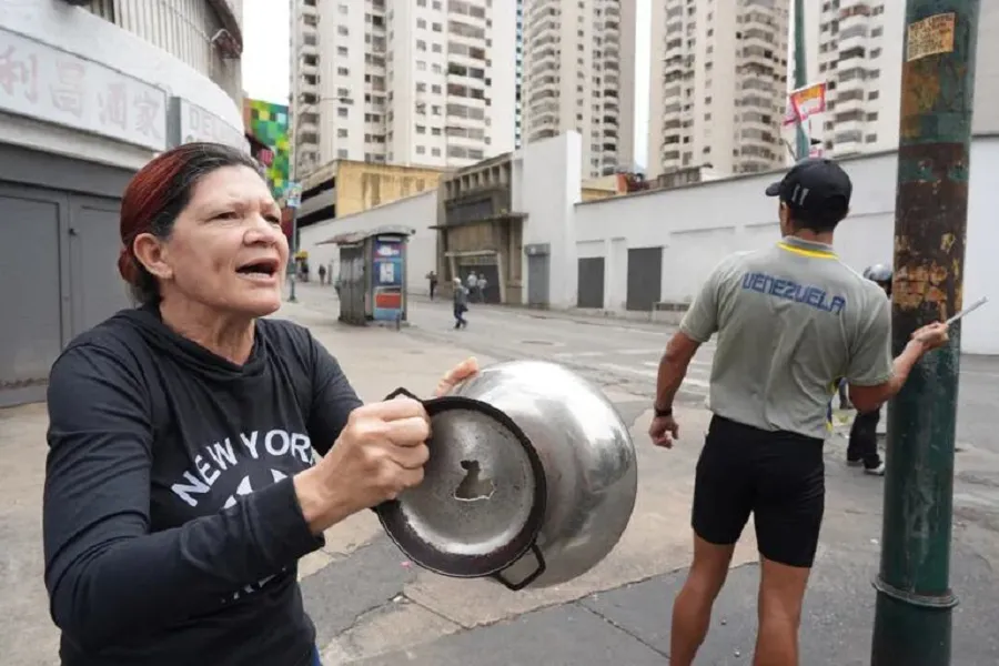 Protesta en Venezuela