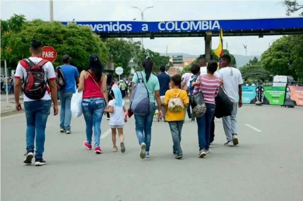 DOLOR. Muchos se separaron de sus seres queridos, que partieron al exilio.