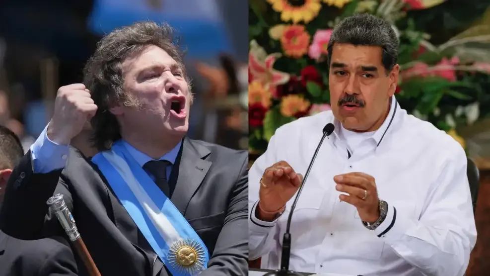 Javier Milei le respondió a Nicolás Maduro: Ni él se cree la estafa electoral que festeja