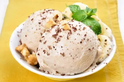 Helado casero de avena y banana, un postre saludable y perfecto para los niños