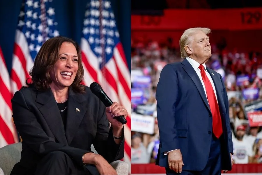 KAMALA VS TRUMP. La nueva candidata tendría posibilidades de ganar, según nuevas encuestas./Foto: Instagram @kamalaharris y @realdonaldtrump