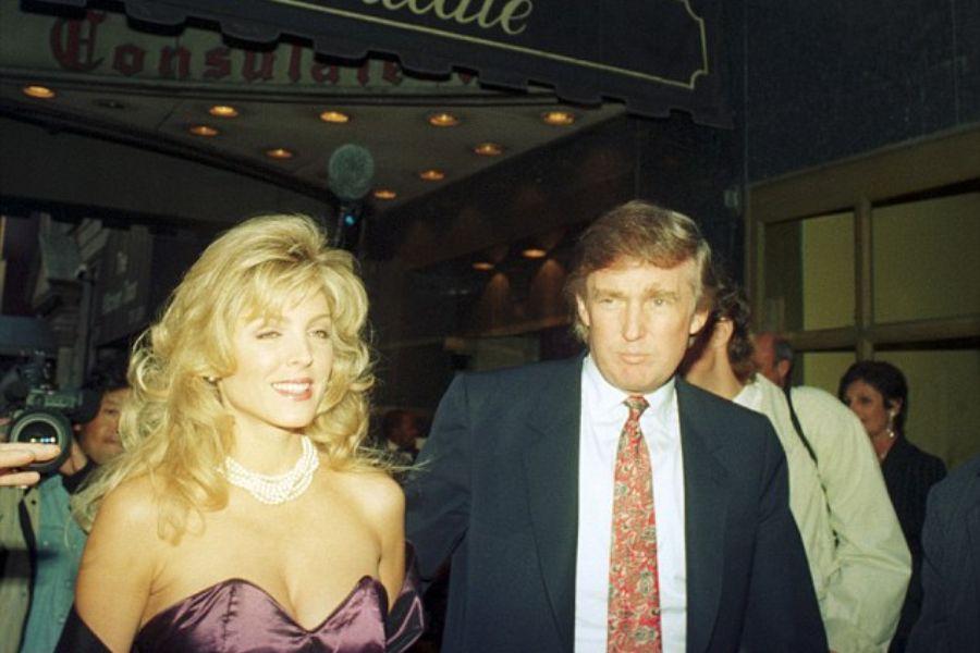 DONALD EN SU JUVENTUD. Donald Trump en su época de hombre de negocios y fiestas./Foto: Twitter