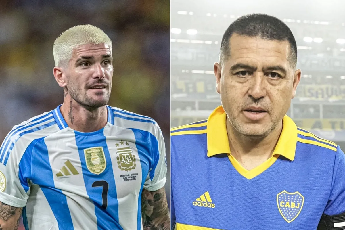 FANATISMO POR EL 10. Rodrigo De Paul se refirió a la influencia de Juan Román Riquelme.