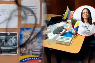 Encapuchados asaltaron oficinas del partido opositor de María Corina Machado en Venezuela