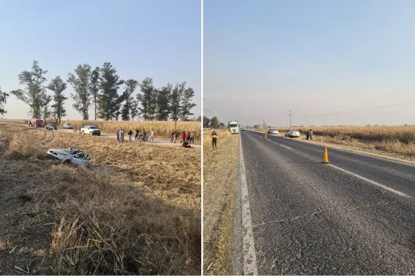 Un auto chocó contra un camión en la ruta 9: dos adultos murieron y un niño resultó herido