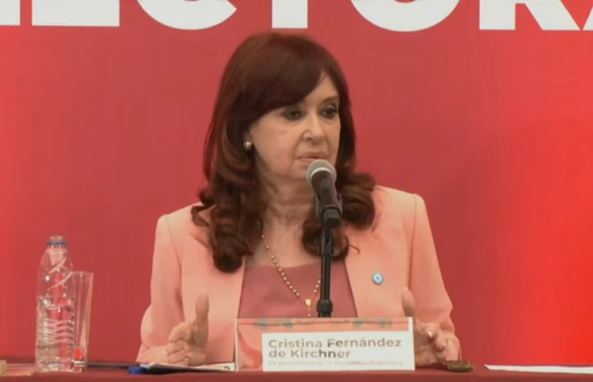 Cristina Fernández de Kirchner.