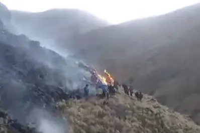 Piden donaciones para los afectados por los incendios en San José de Chasquivil