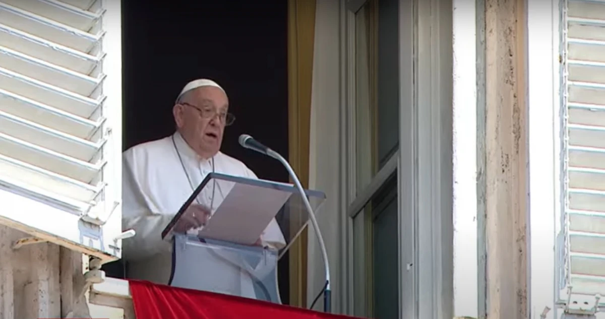 Papa Francisco. CAPTURA DE VIDEO