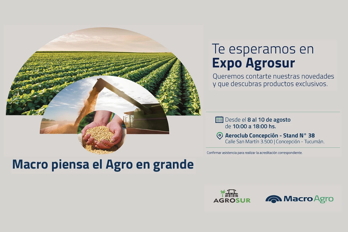 Banco Macro presenta Crédito Simple Agro en Expo Agrosur