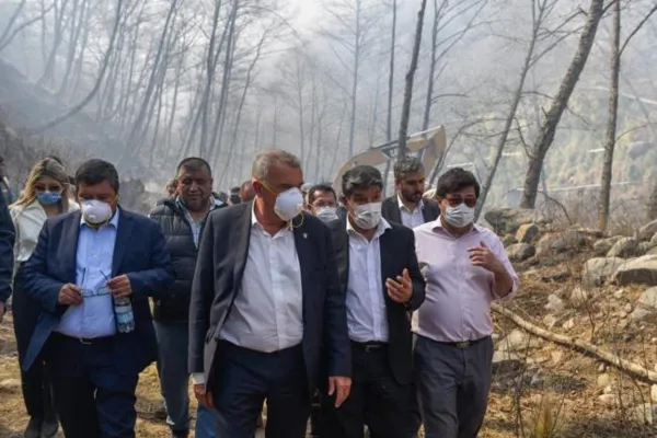 Tras los incendios forestales, Jaldo envió ayuda para los productores afectados en la alta montaña