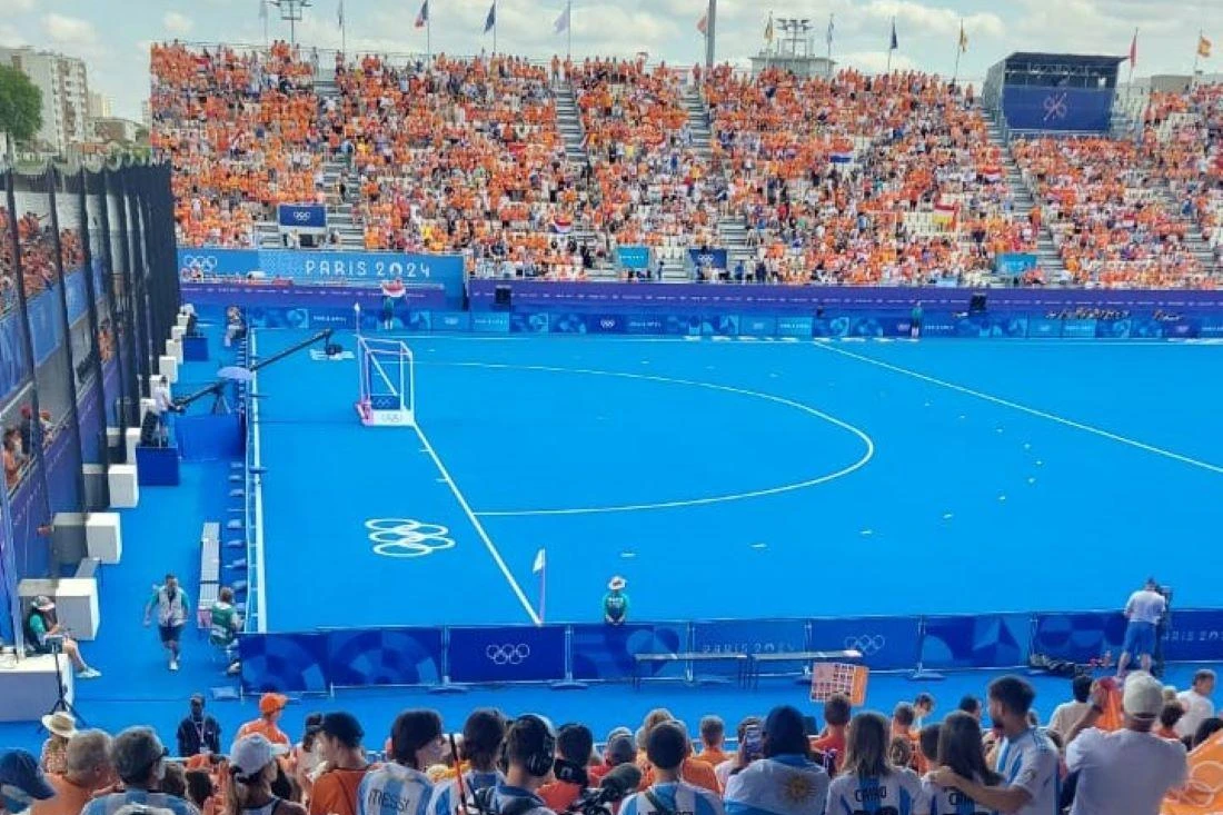 Final del primer tiempo: Argentina pierde y jugaría por la medalla de bronce