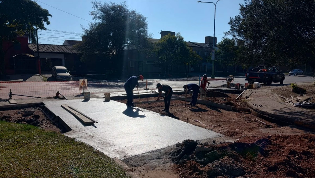 PAVIMENTO. Las obras buscan el mejoramiento del asfalto en diferentes puntos de la capital.