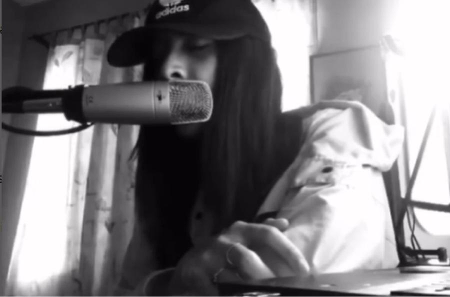 MUSICA. Lourdes contó cómo el rap le cambió la vida. / INSTAGRAM @lourcampos
