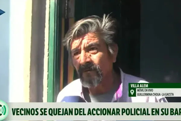 En Villa Alem, los vecinos denuncian detenciones arbitrarias y abuso policial