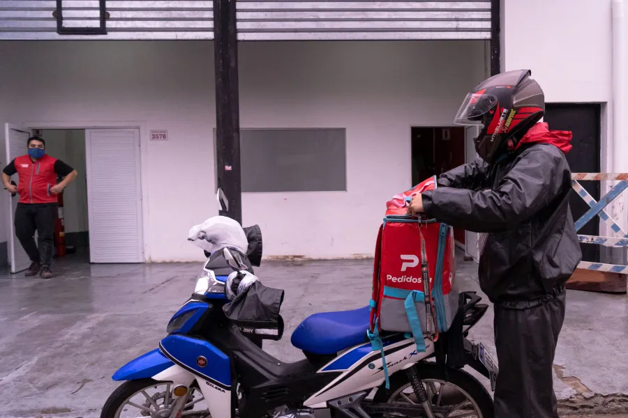 Repartidores. ARCHIVO