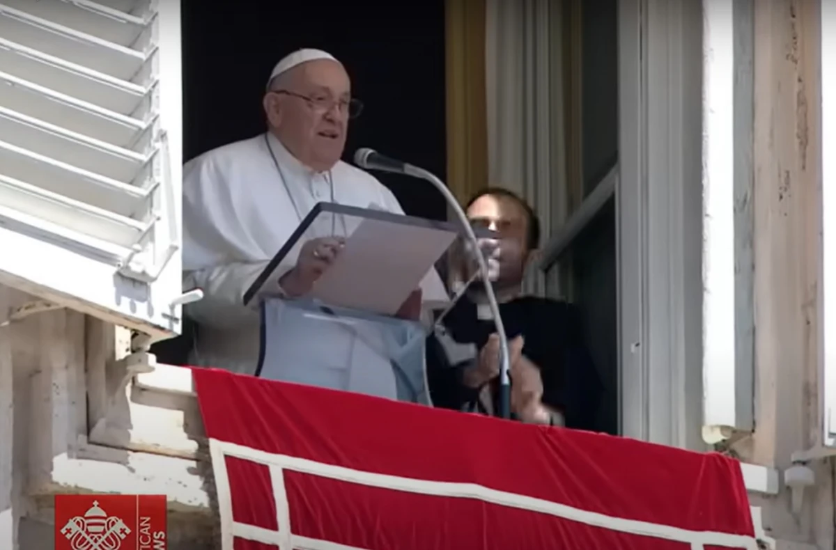 Papa Francisco. CAPTURA DE VIDEO