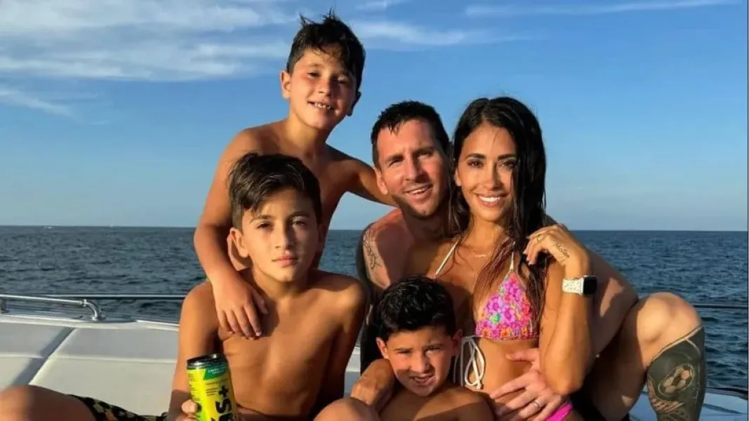 Paseo, barco y familia: así es el descanso de Lionel Messi mientras se recupera de la lesión