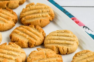 Galletas mantecadas de almendras: receta saludable con solo tres ingredientes