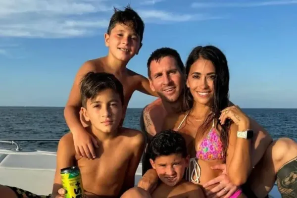 Paseo, barco y familia: así es el descanso de Lionel Messi mientras se recupera de la lesión