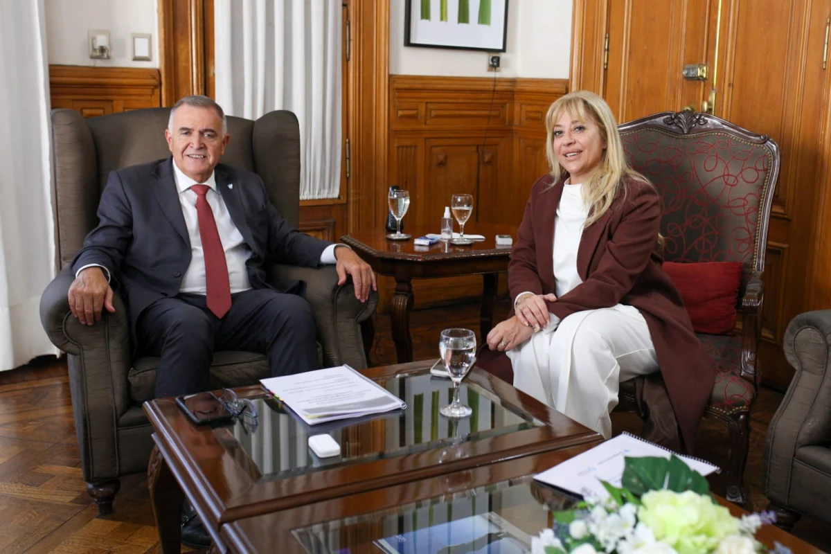 Jaldo y Chahla se reunieron para hablar sobre la mejora de los servicios y la gestión de residuos