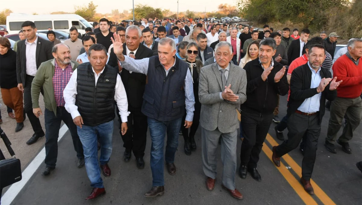 Osvaldo Jaldo en La Cocha.