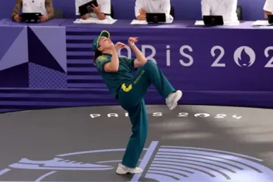 Una australiana desata la polémica con su actuación de break dance en París 2024