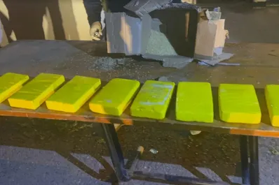 Trasladaba más de ocho kilos de cocaína en un tour de compras