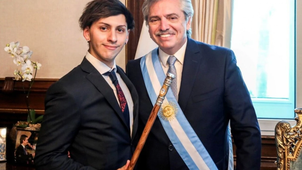 Dyhzy, el hijo de Alberto Fernández, habló sobre la denuncia de Fabiola Yáñez