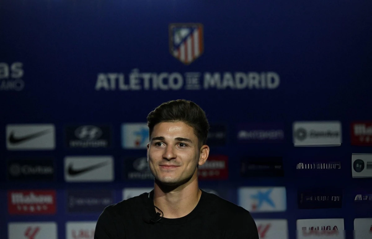 Julián Álvarez fue presentado en Atlético Madrid y explicó por qué dejó Manchester City: Necesitaba...