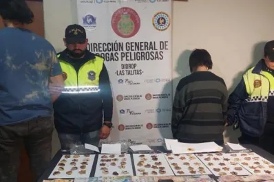 Detienen a una pareja que vendía galletitas de marihuana en Las Talitas