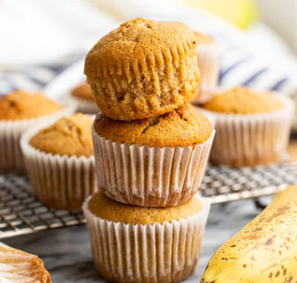 Estos muffins se preparan en tan solo 30 minutos.