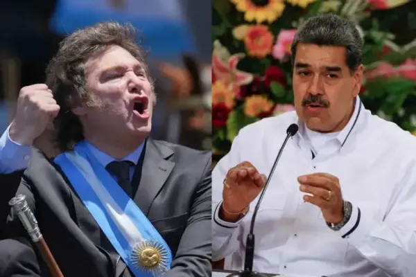 Maduro acusó a Milei de haber usado fondos reservados de la SIDE para atacar a su régimen con bots