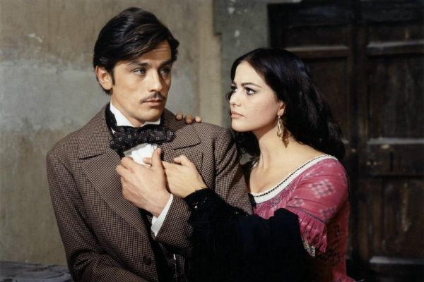 “EL GATOPARDO”. Con Claudia Cardinale, en el film de 1963.