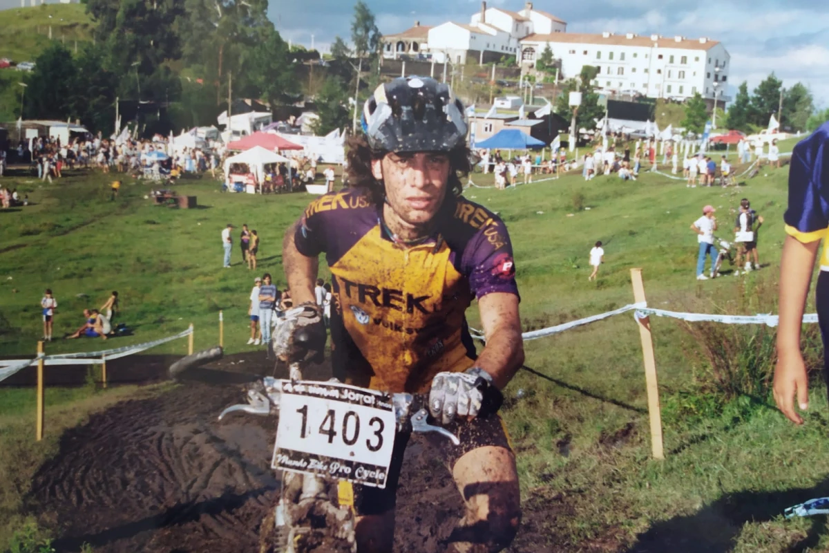 REFERENTE. Federico Ruiz Campo fue uno de los impulsores para realizar el primer Trasmontaña de mountain bike.