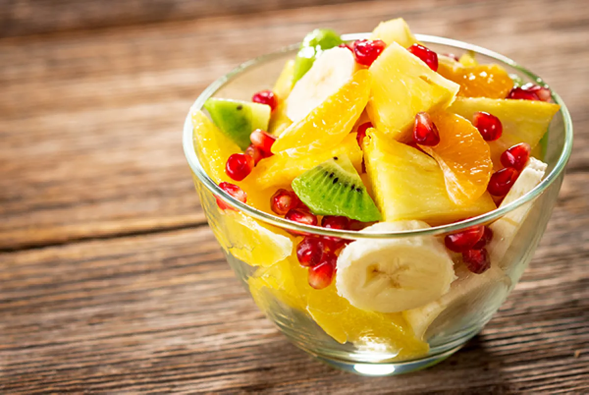La cantidad de fruta que debemos incorporar a nuestra dieta.