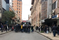 Usuarios tucumanos realizaron una protesta contra las tarifas de energía eléctrica