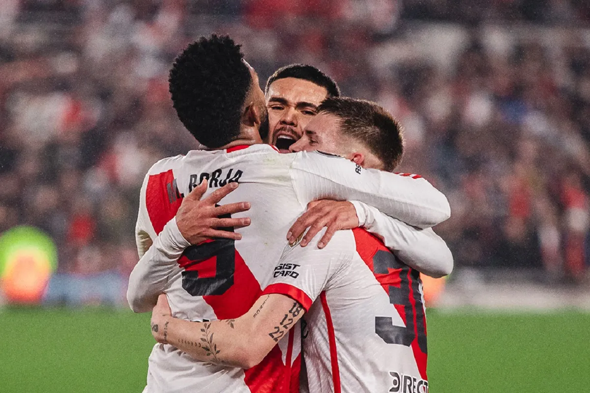 FESTEJOS. River Plate se hizo fuerte de local y eliminó a Talleres de Córdoba.