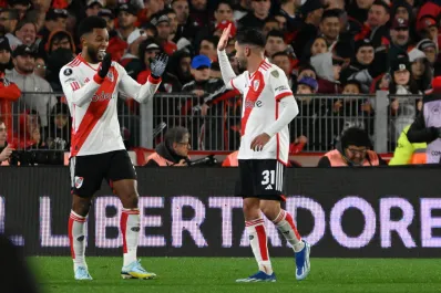 River Plate golpeó en el momento justo y se ilusiona en la Copa Libertadores